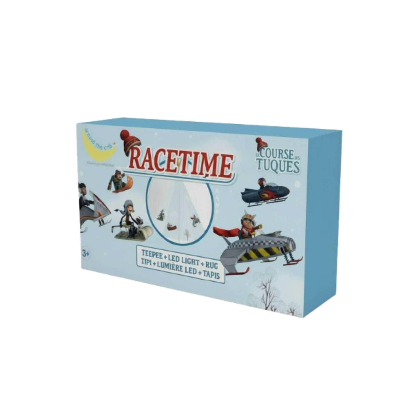 Around the Crib KAMPI- Racetime Tent w/LED & MAT