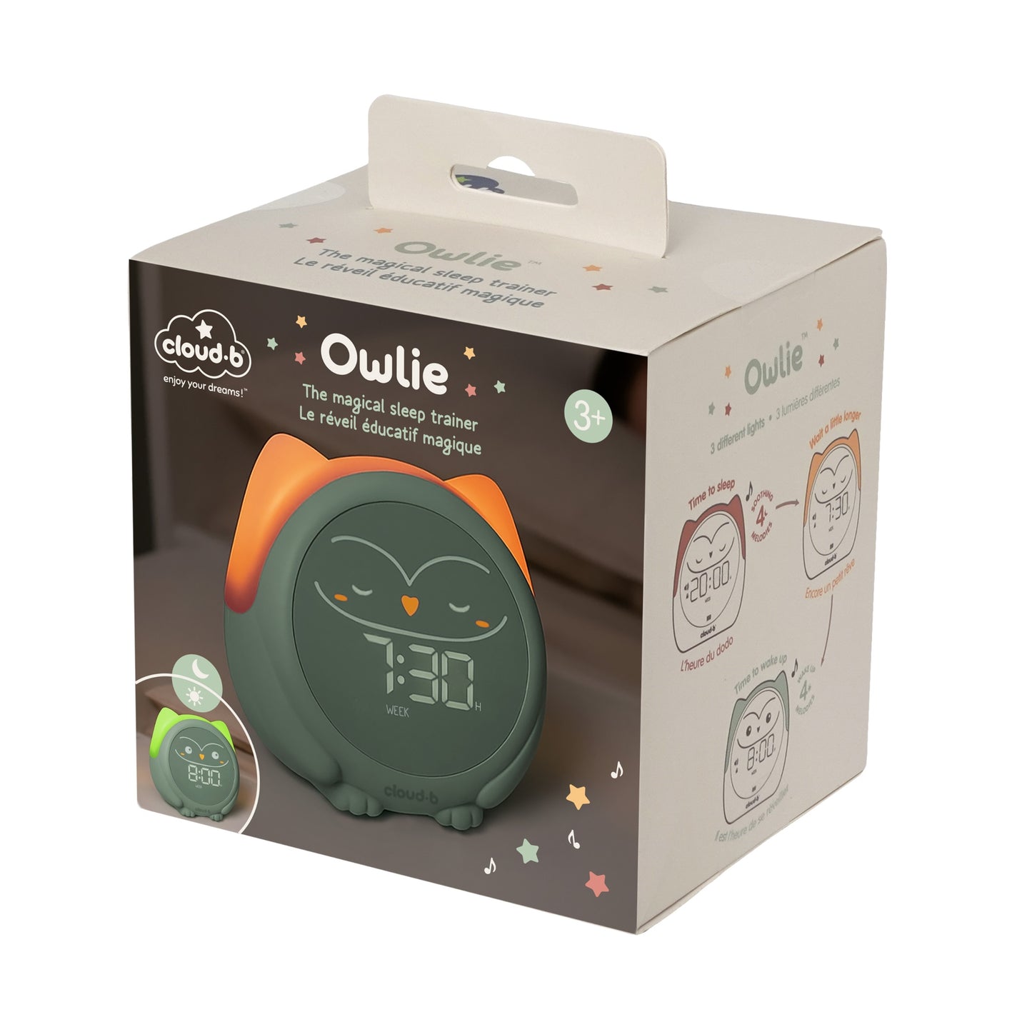 Veilleuse apaisante Tranquil Zen Lotus™ | Lumière et sons relaxants | Aide sensorielle au sommeil