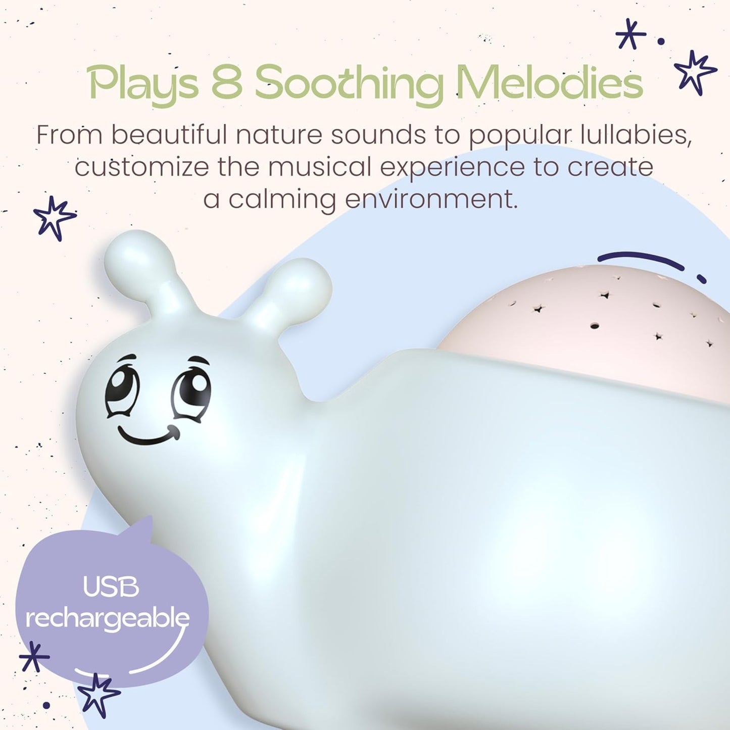 Musical Night Light | Dilly The Snail