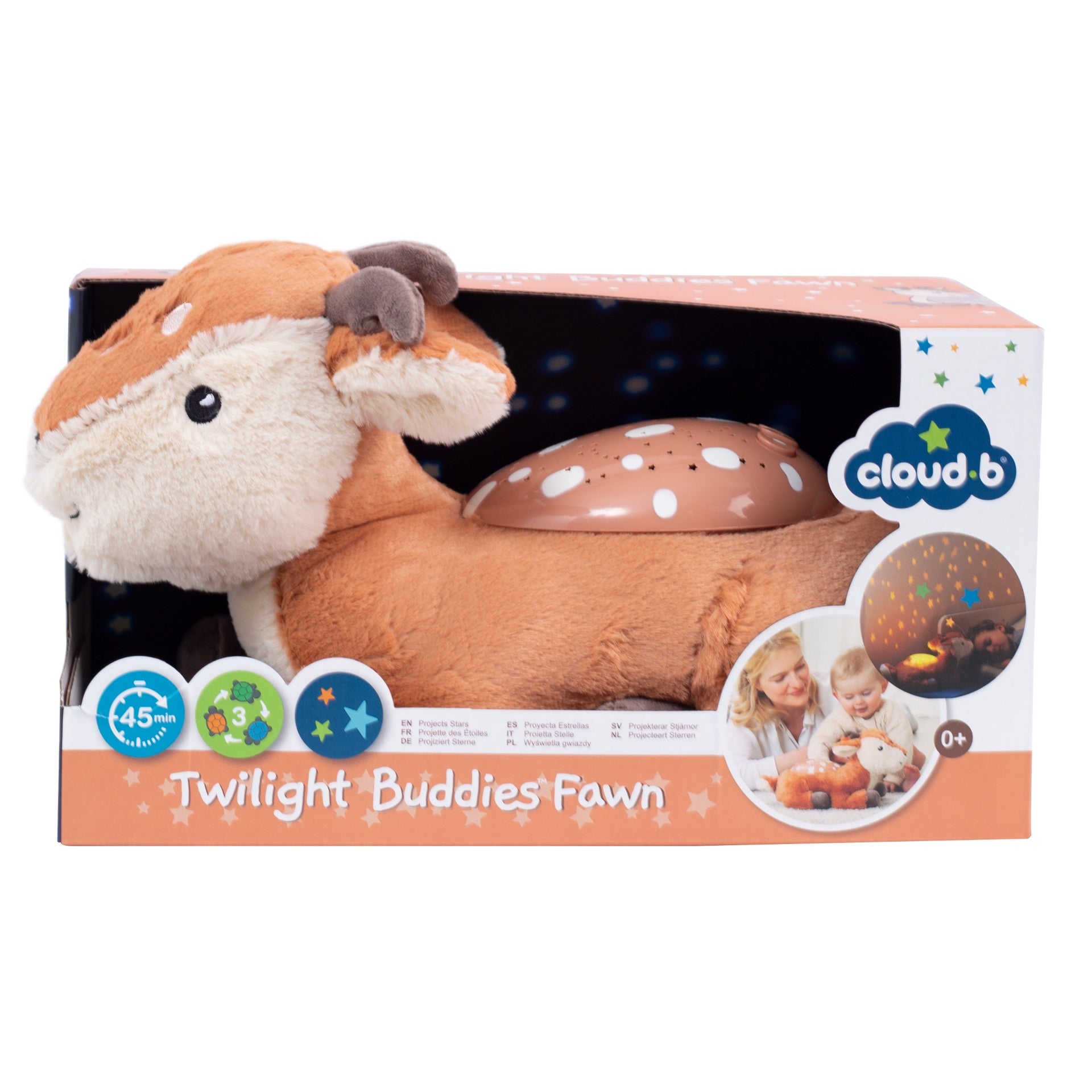 Twilight Buddies | Fawn Projecting Night Light
