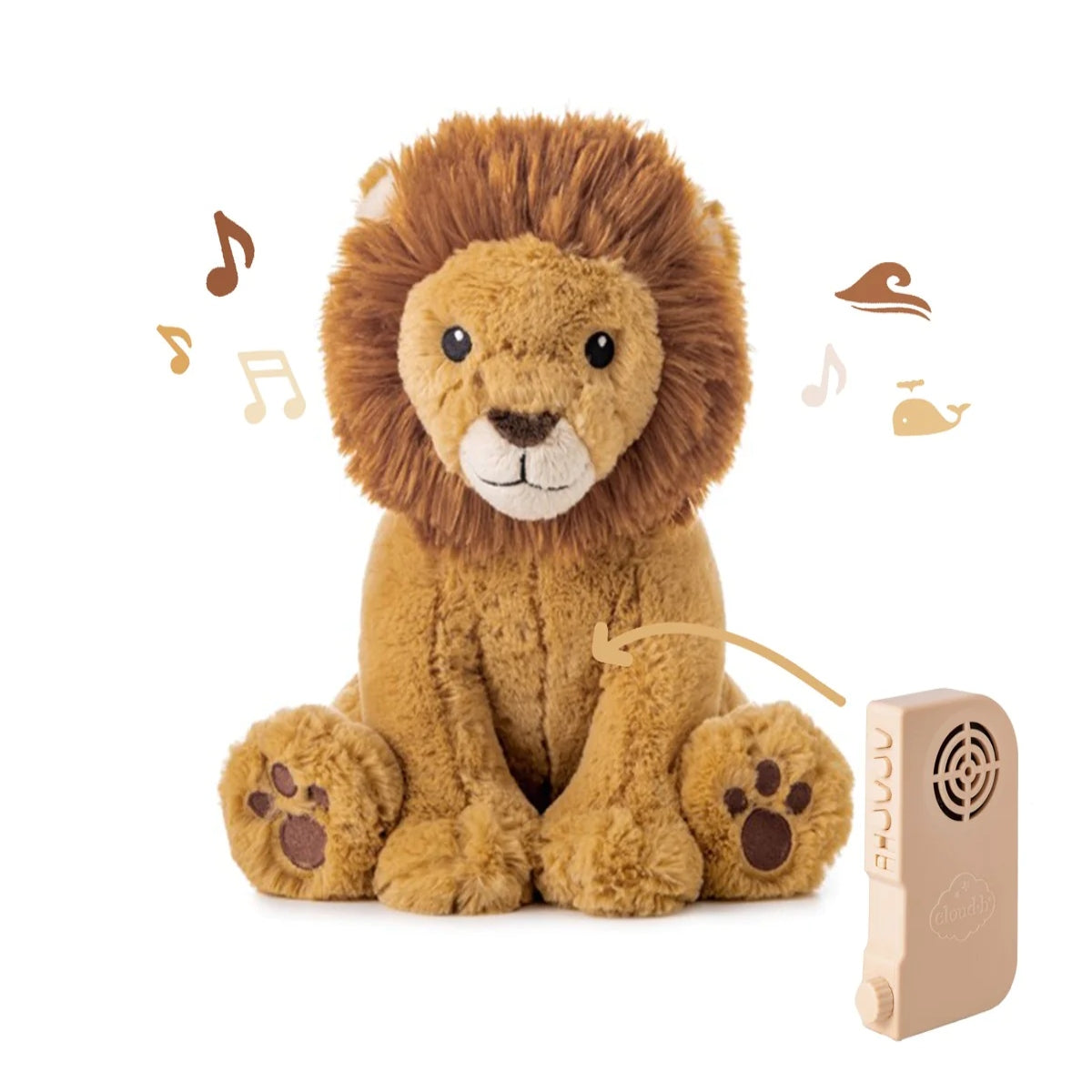 Louis The Lion | Smart Sensor Soothing Sound Machine