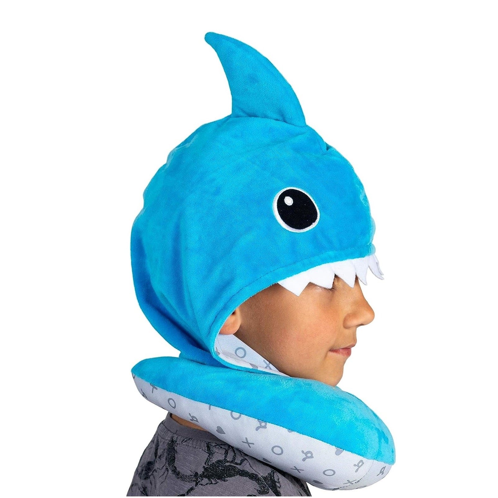 Shark Hoodie Soft Headrest