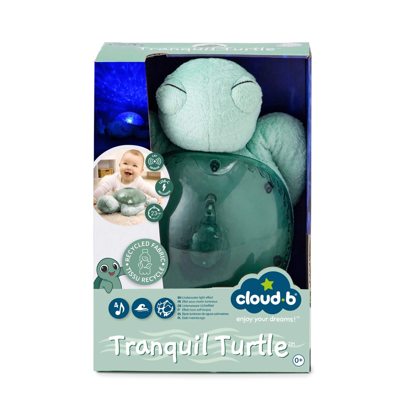 Tranquil Turtle Rechargeable | Green