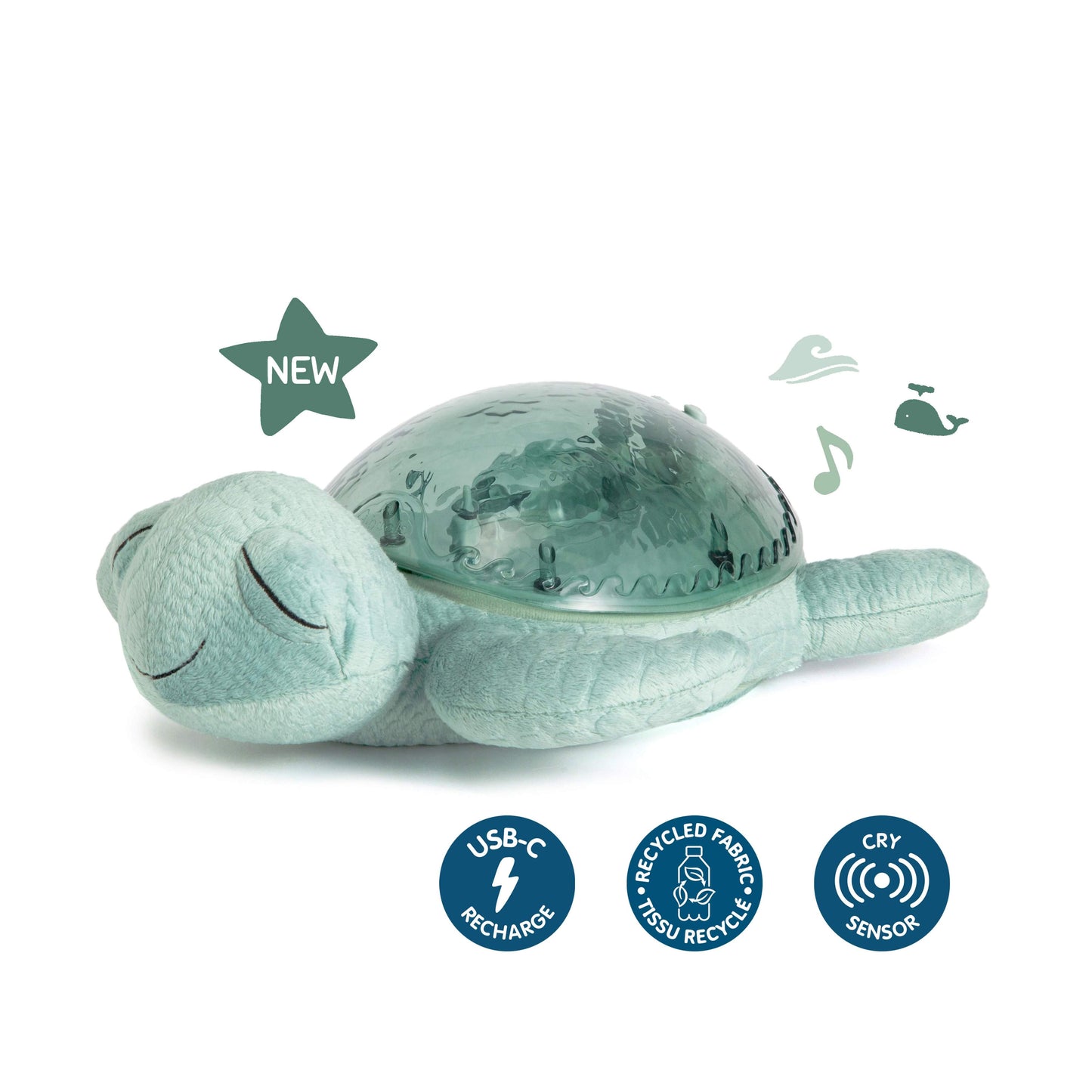 Tranquil Turtle Rechargeable | Green