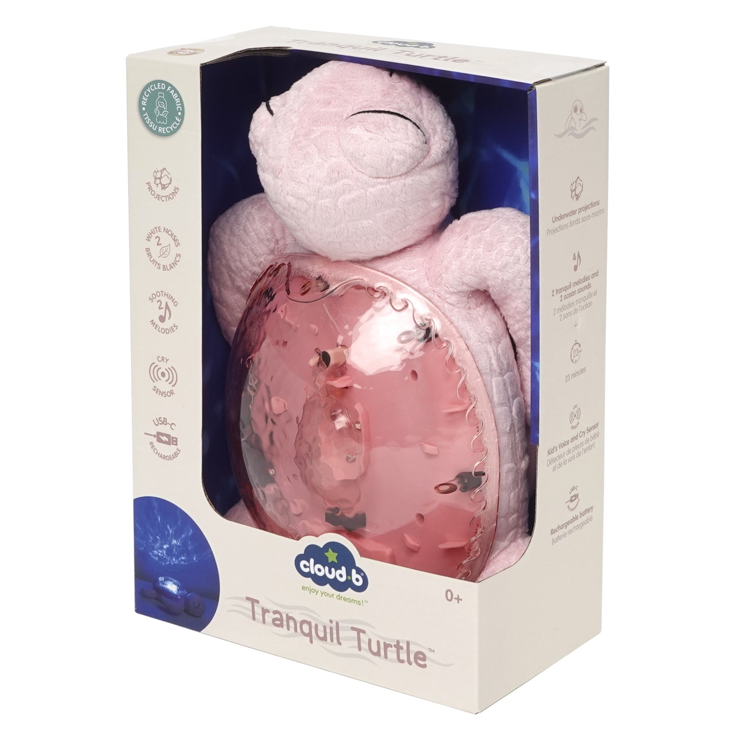 Veilleuse Tortue Tranquille | Rechargeable et écologique |