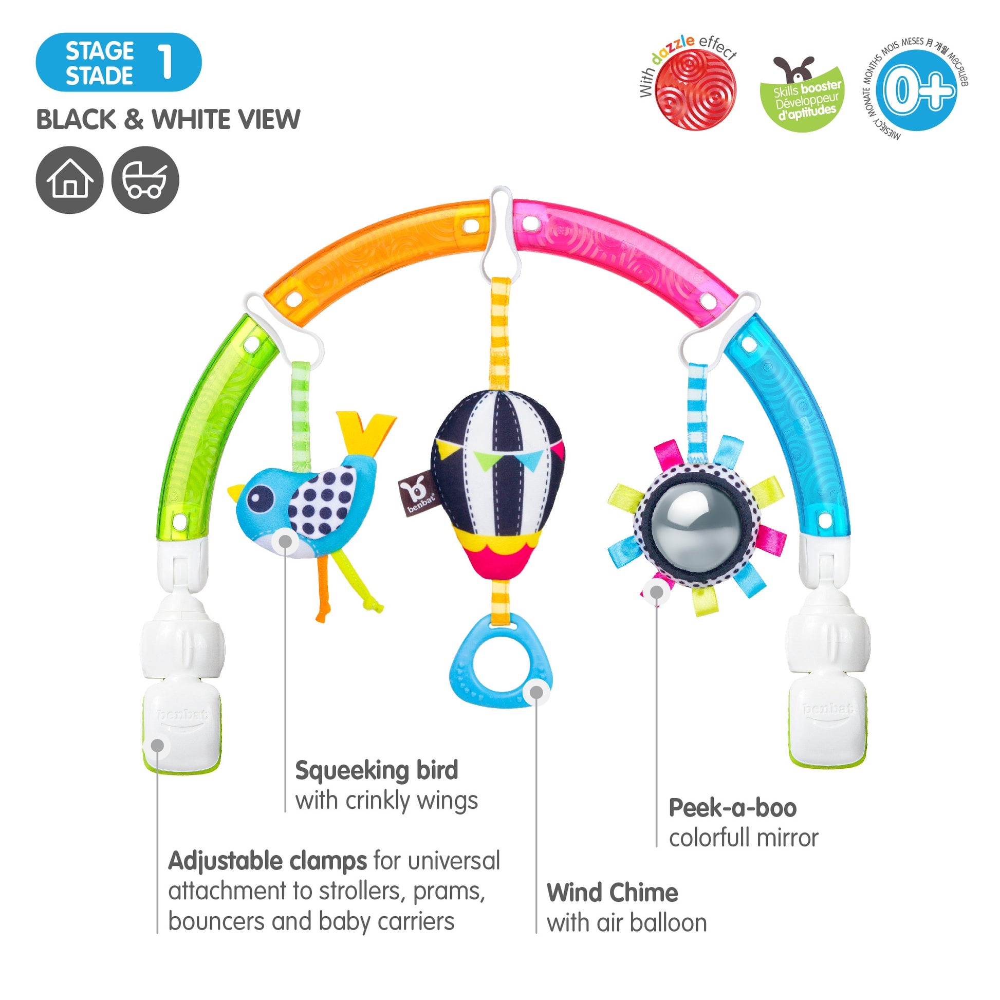 Rainbow Arch  Mobile toy