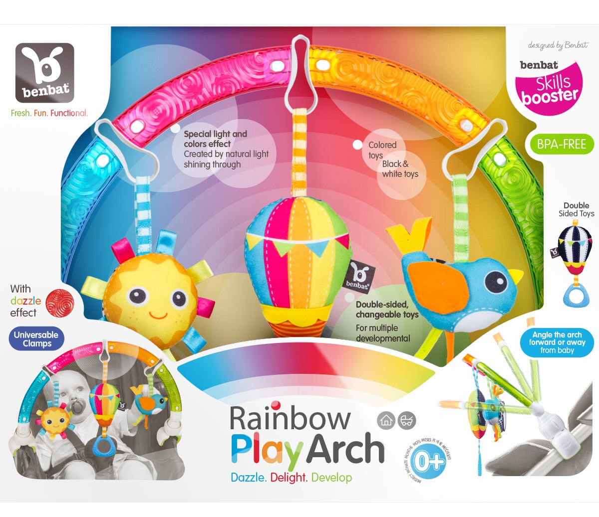 Rainbow Arch  Mobile toy