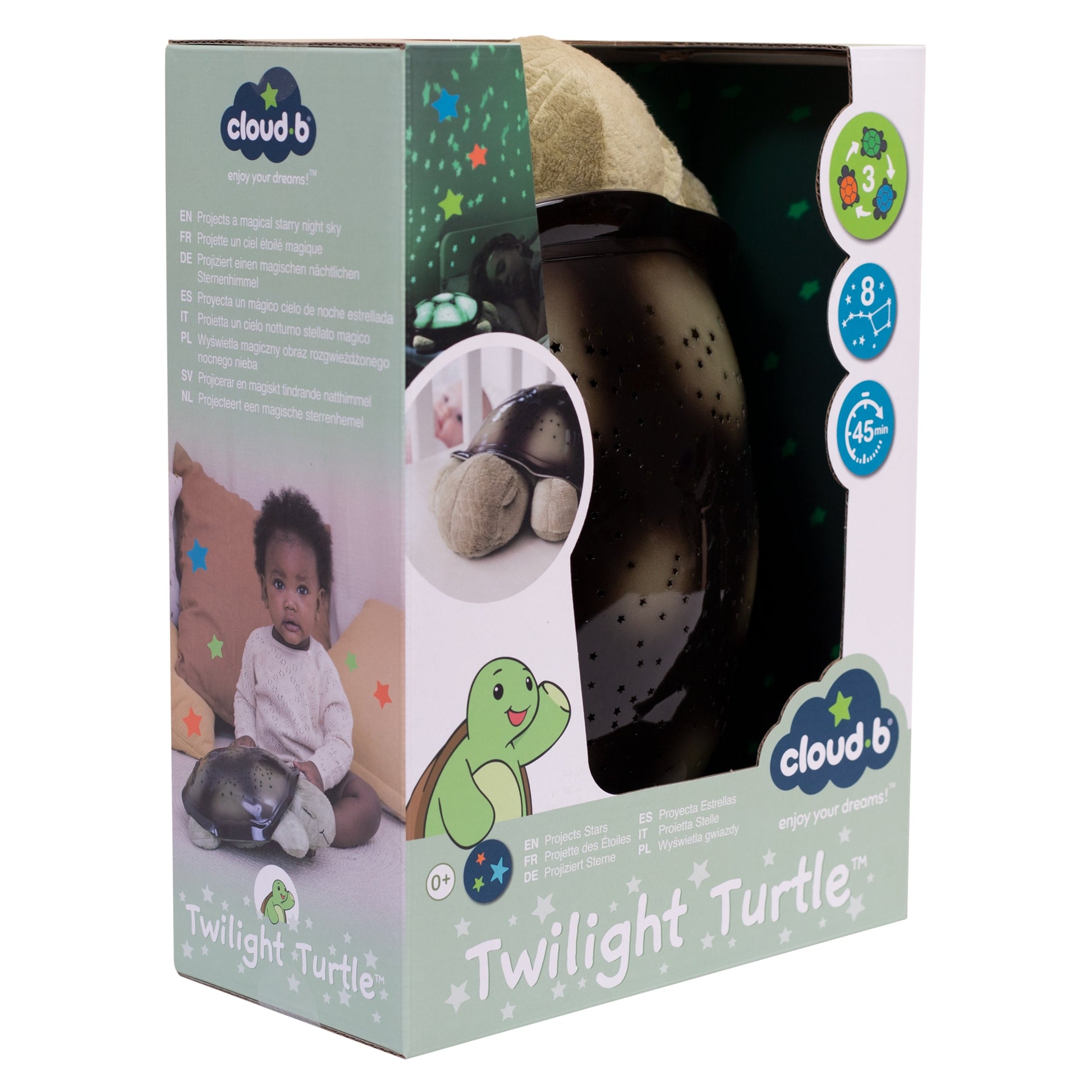 Twilight Turtle | Classic Projecting Night Light
