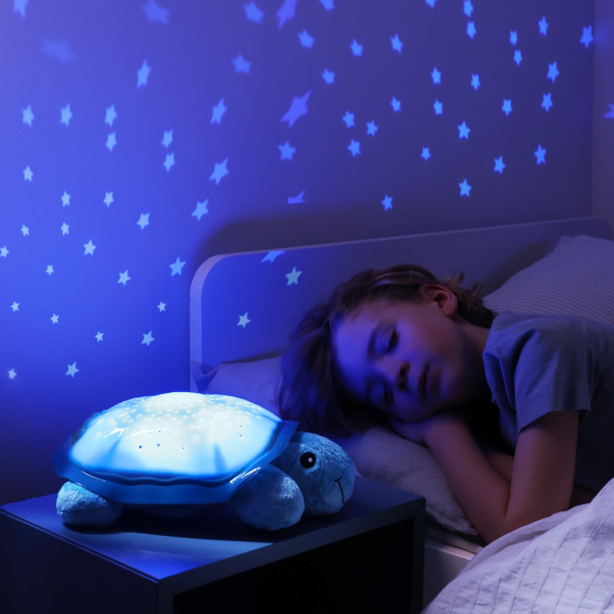 Twilight Turtle | Projecting Night Light Blue