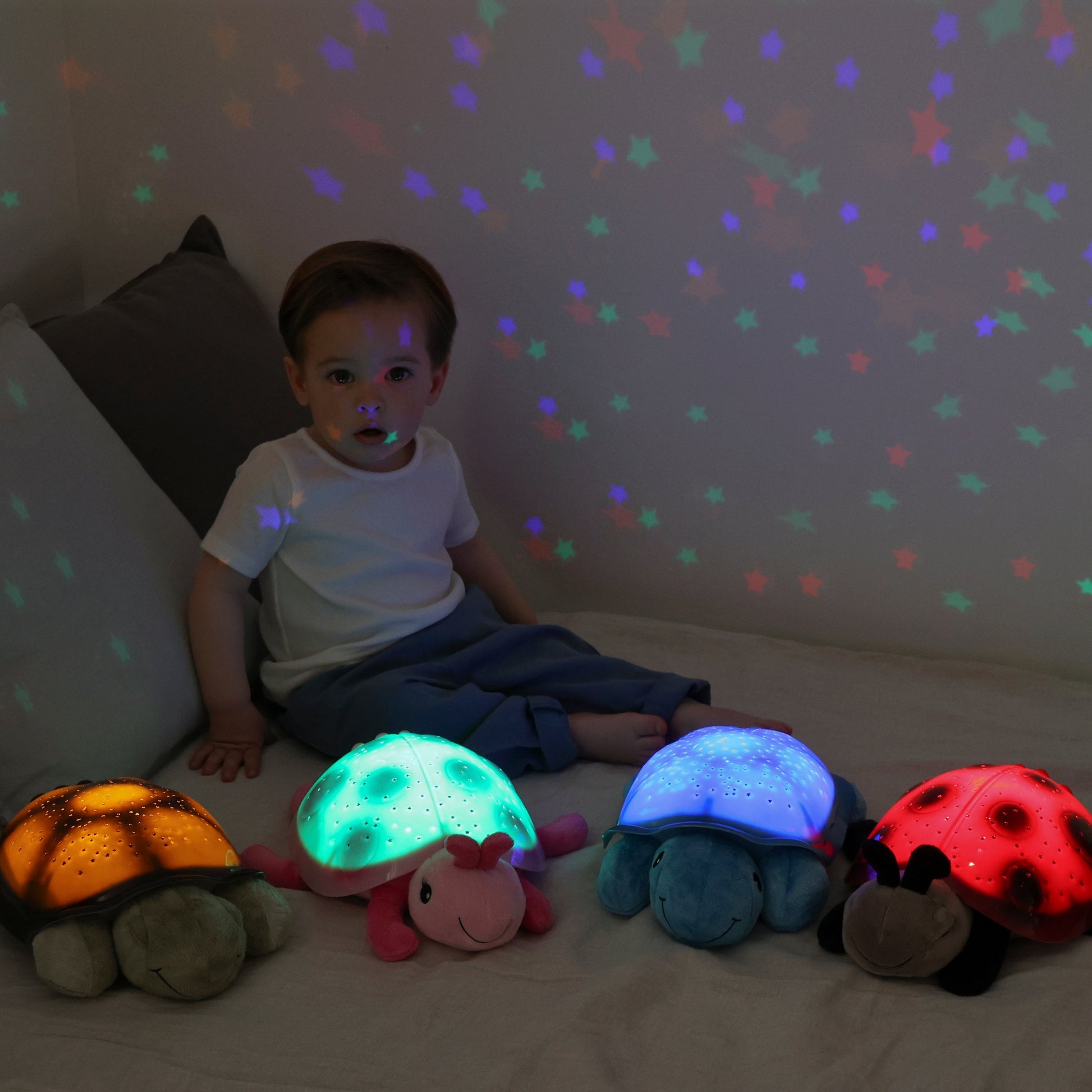 Twilight Turtle | Projecting Night Light Blue