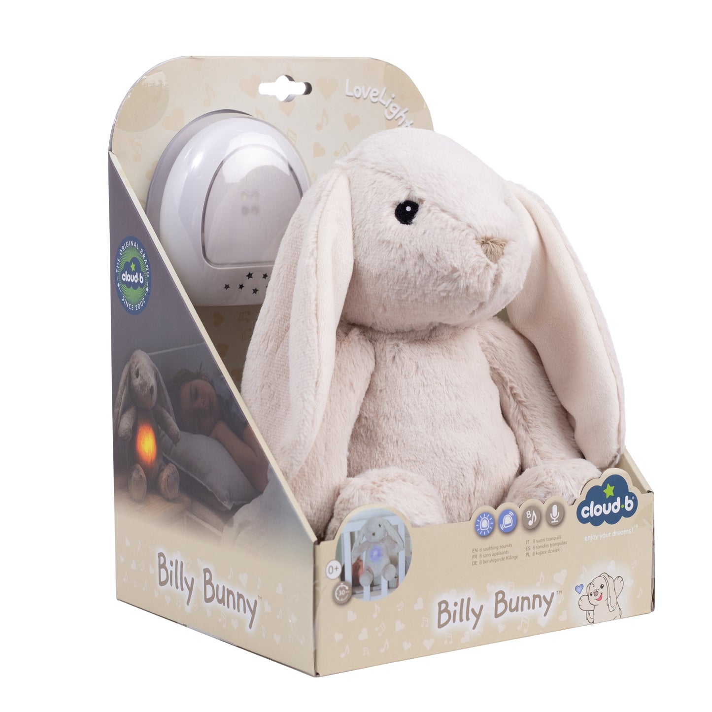 Love Light Buddies | Billy Bunny Soothing Sound Machine