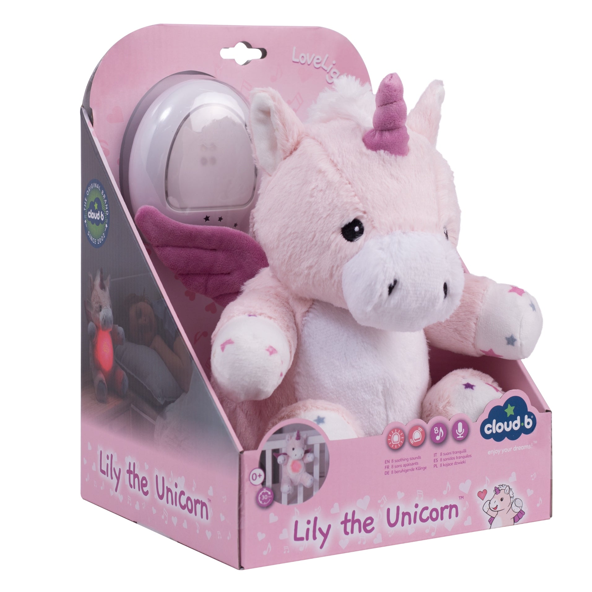 Love Light Buddies | Lily The Unicorn Soothing Sound Machine