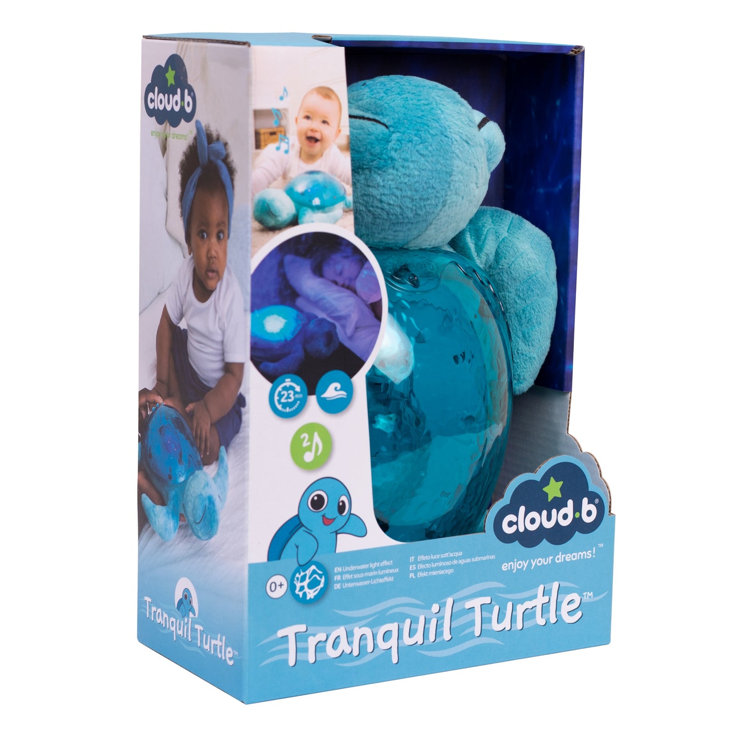 Tranquil Turtle | Soothing Projector Nightlight Aqua