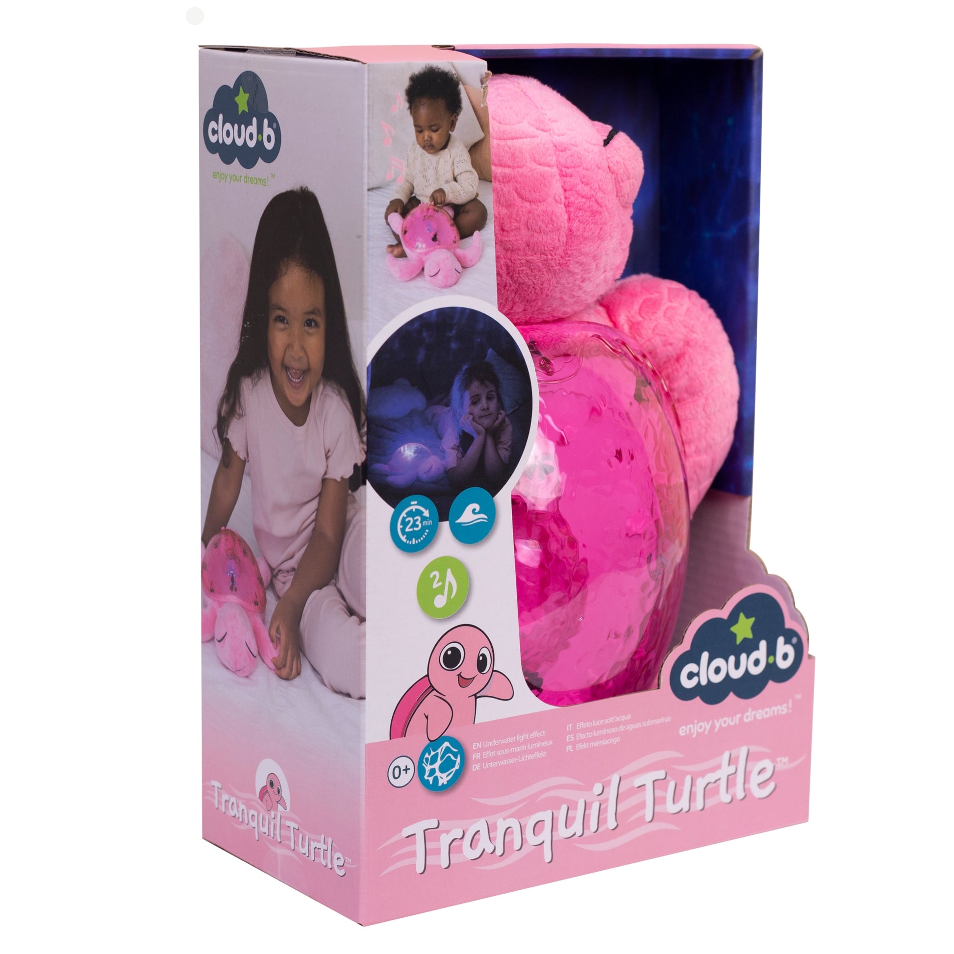 Tranquil  Turtle | Soothing Projector Nightlight Pink