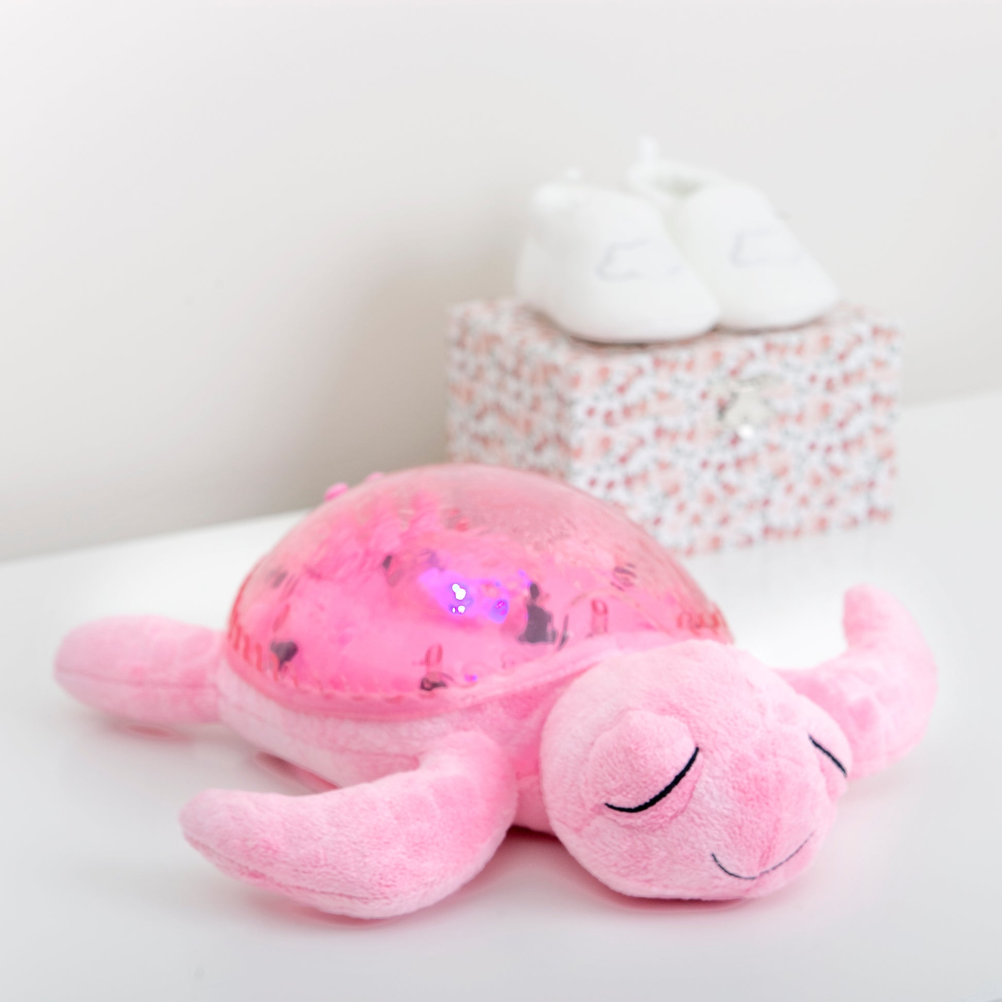 Tranquil  Turtle | Soothing Projector Nightlight Pink
