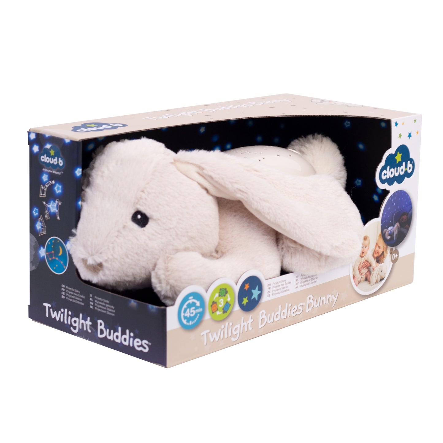 Twilight Buddies | Bunny Projecting Night Light