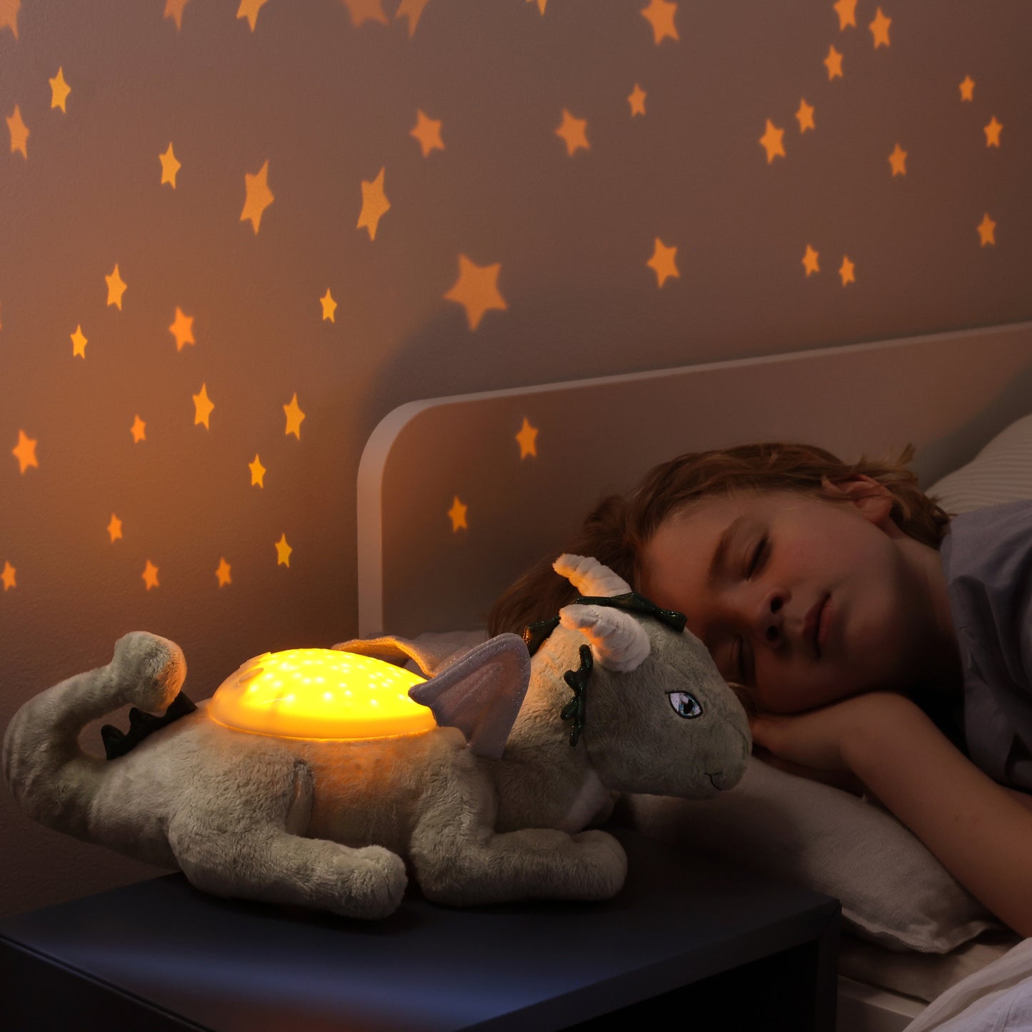 Twilight Buddies | Dragon Plush Projecting Night Light