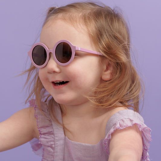 Euro Round Sunglasses | Playfully Plum