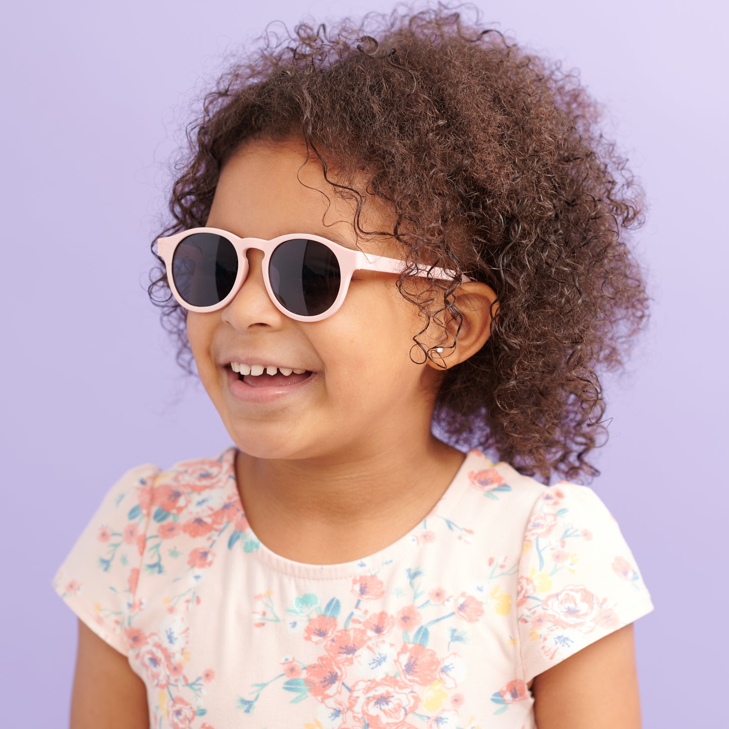 Non-Polarized Keyhole Sunglasses | Ballerina Pink
