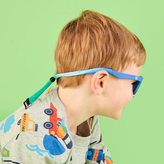 Tie-Dye Fabric Strap | Blue-Green Ombre