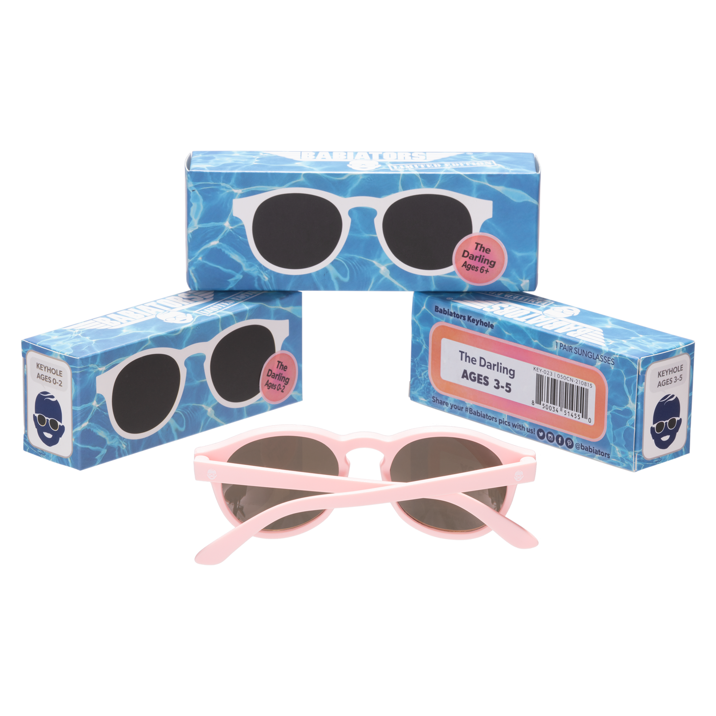 Non-Polarized Keyhole Sunglasses | "The Darling"