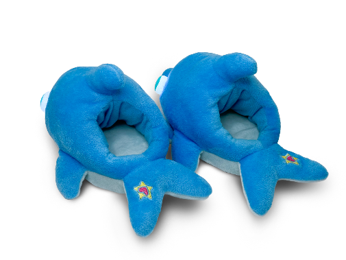 Dolphin Light-Up Slippers