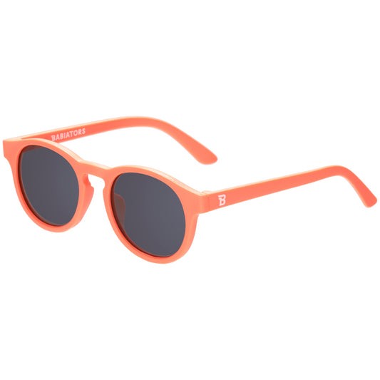 Hang Tag Keyhole Sunglasses | Neon Orange