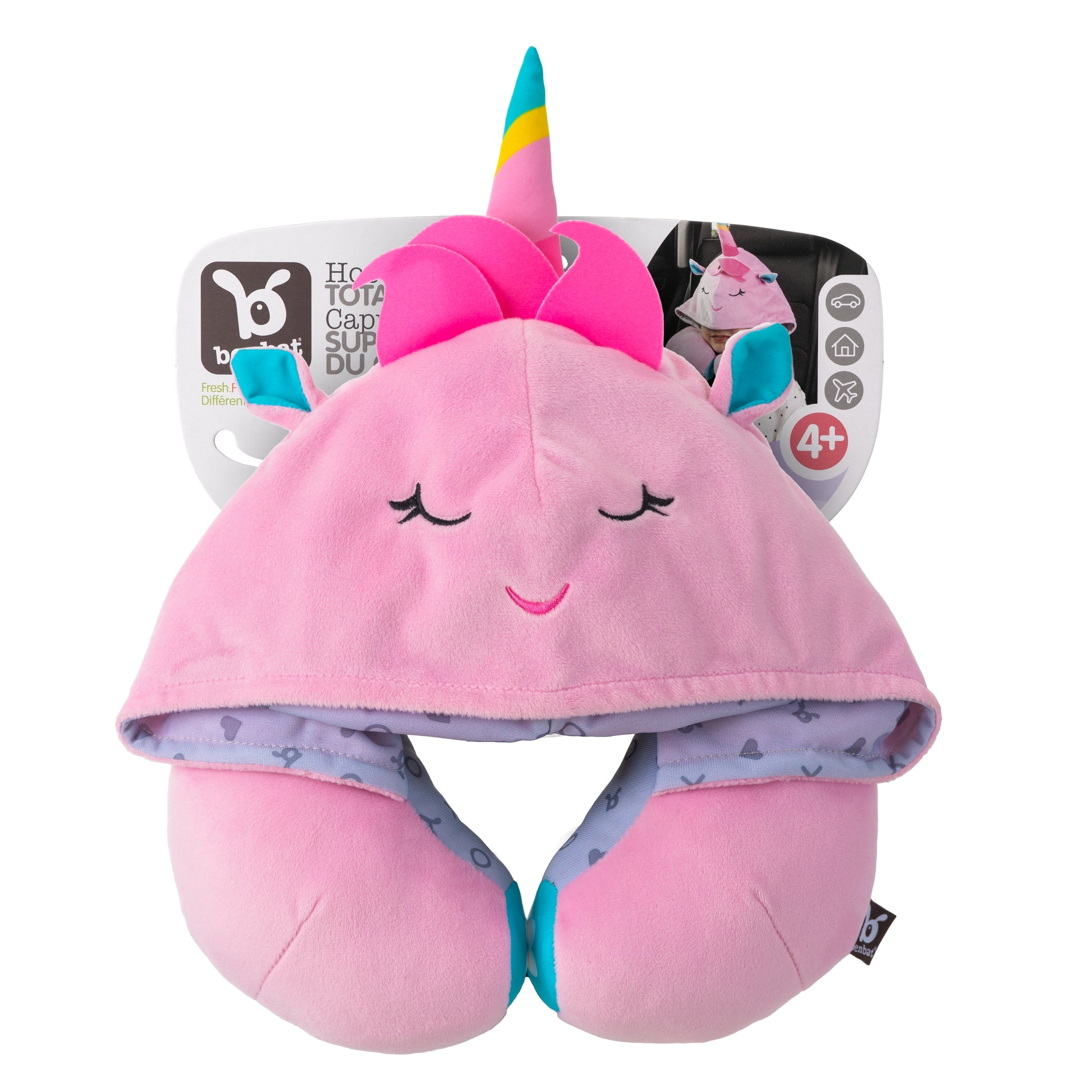 Unicorn Hoodie Soft Headrest