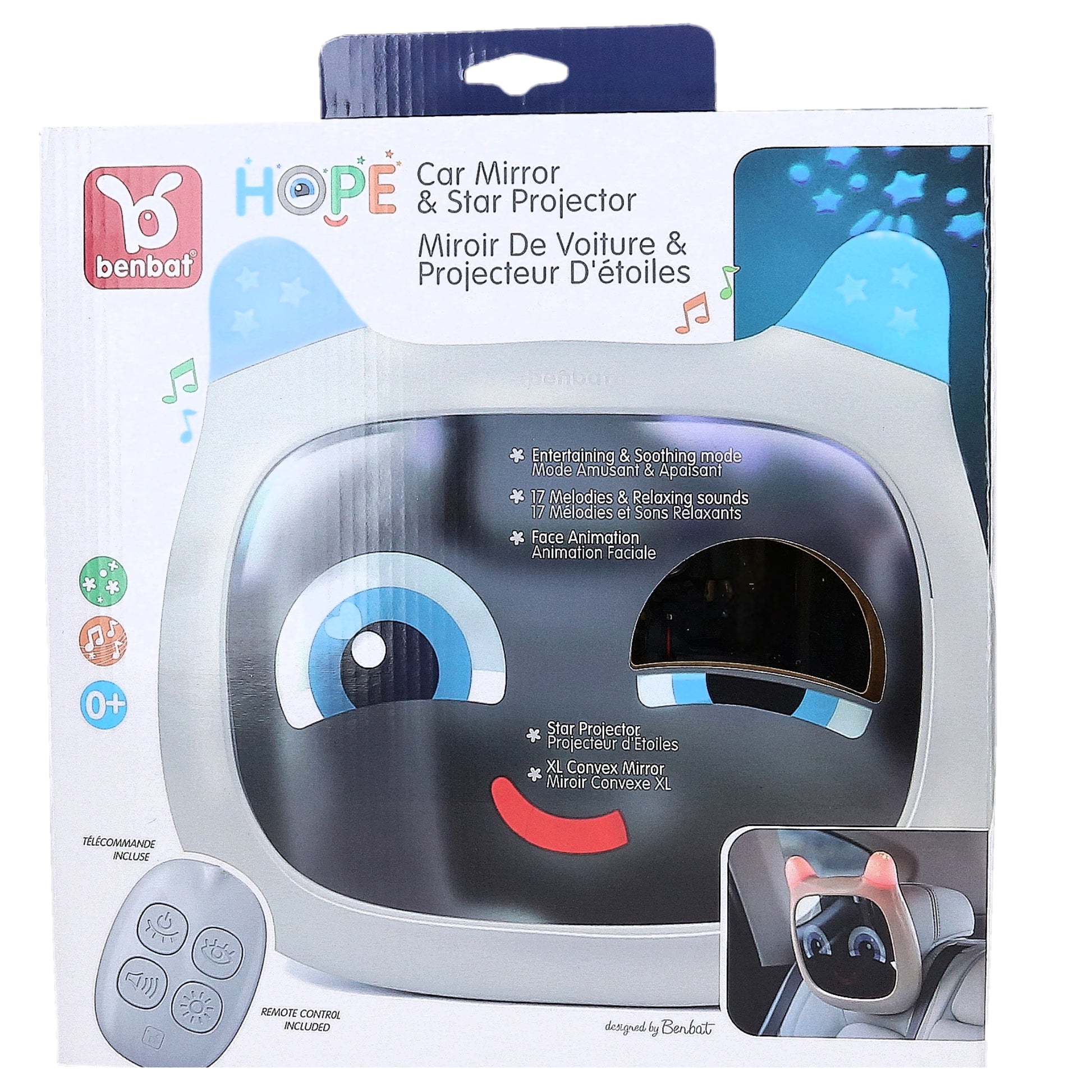 Hope Car Mirror & Projector | Seedpearl