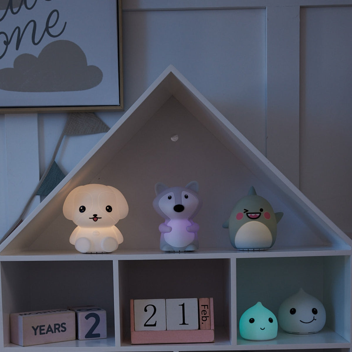 Lumi'noizies | Mally the Fox | Bluetooth Night Light