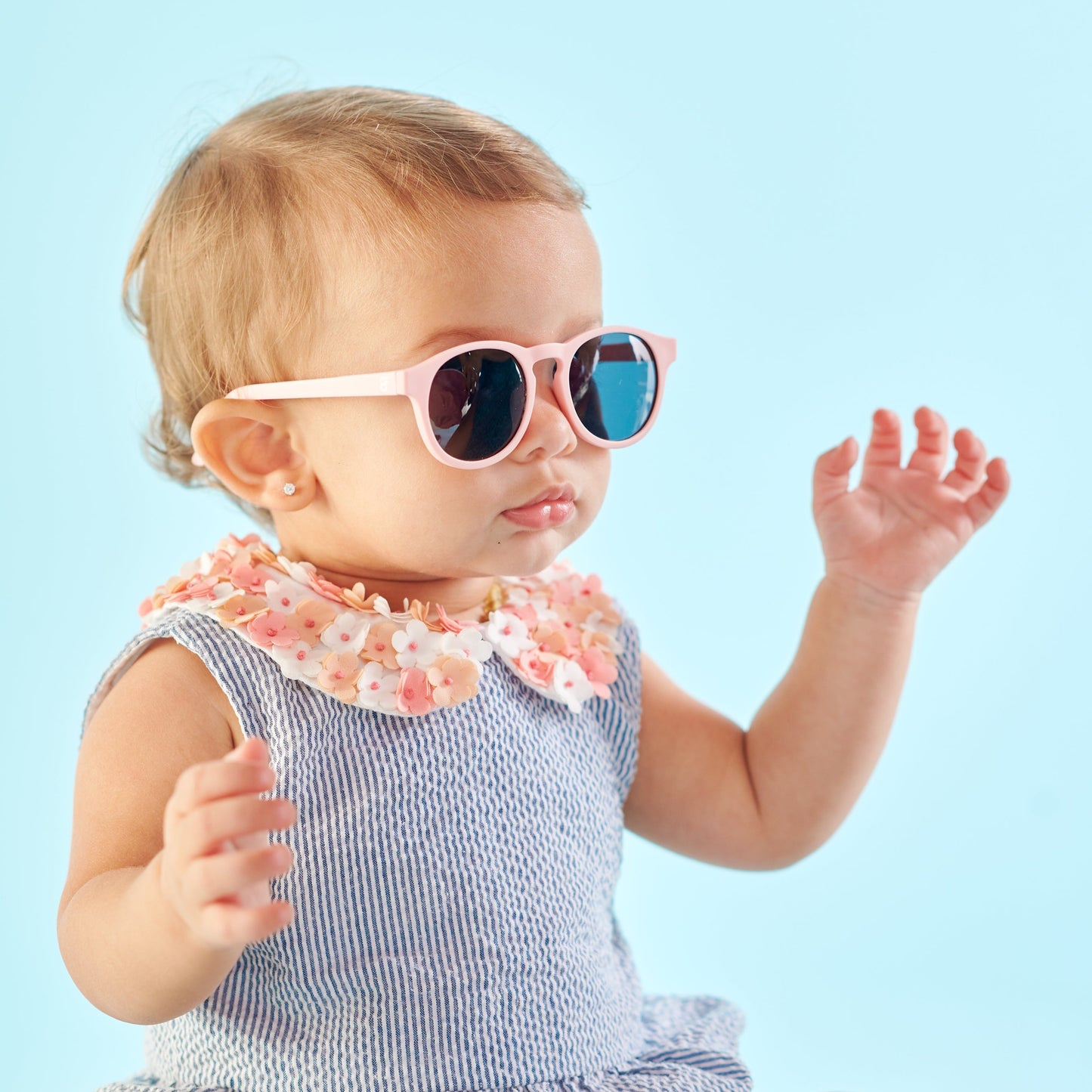 Non-Polarized Keyhole Sunglasses | Ballerina Pink