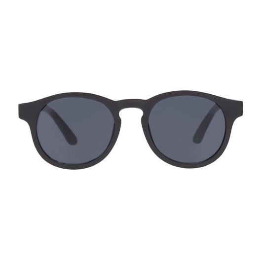 Non-Polarized Keyhole Sunglasses | Jet Black