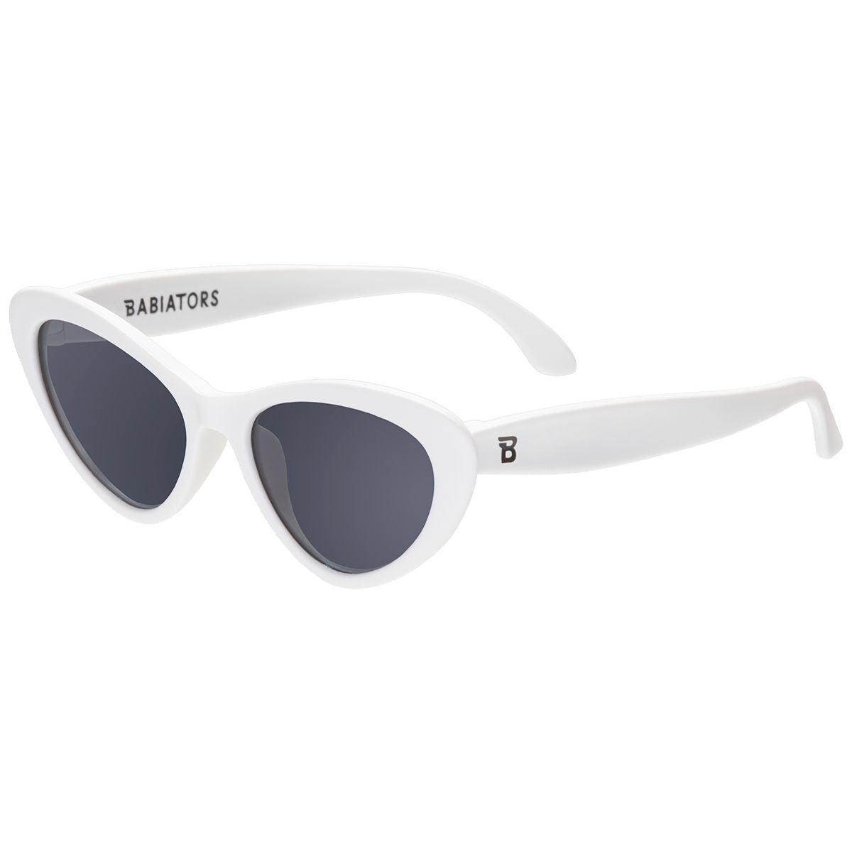 Non-Polarized Cat-Eye Sunglasses | Wicked White