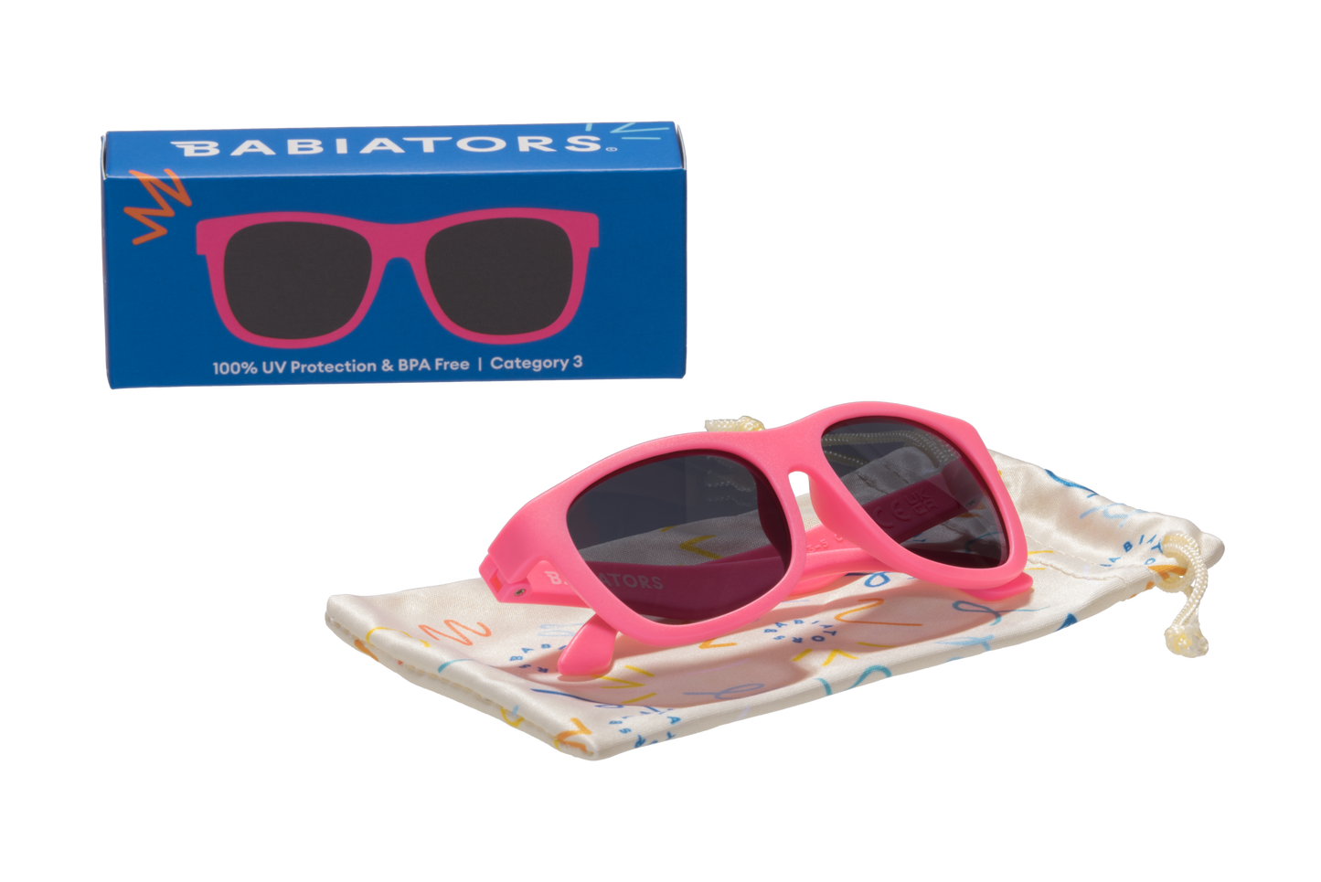Non-Polarized Navigator Sunglasses | Think Pink