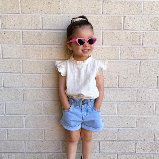 Non-Polarized Cat-Eye Sunglasses | Think Pink