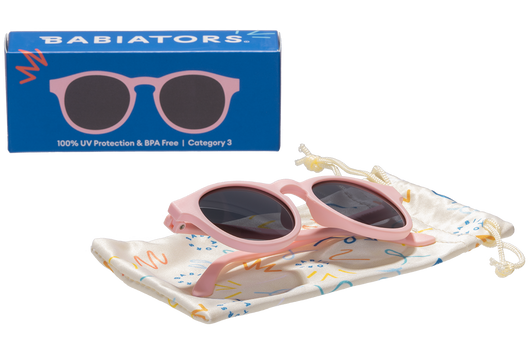 Non-Polarized Keyhole Sunglasses | Ballerina Pink