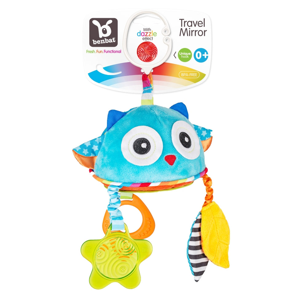 Travel Mirror Dazzle Friends Owl