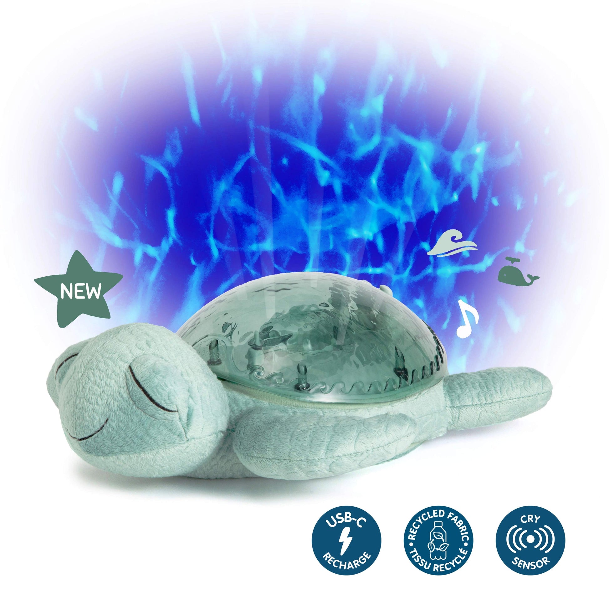 Tranquil Turtle Rechargeable | Green