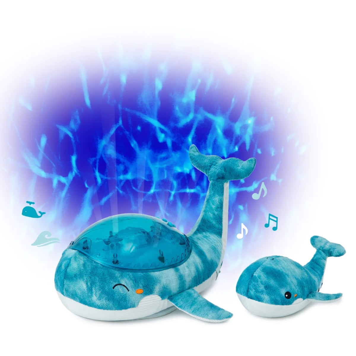 Tranquil Whale | Soothing Projector Nightlight Aqua