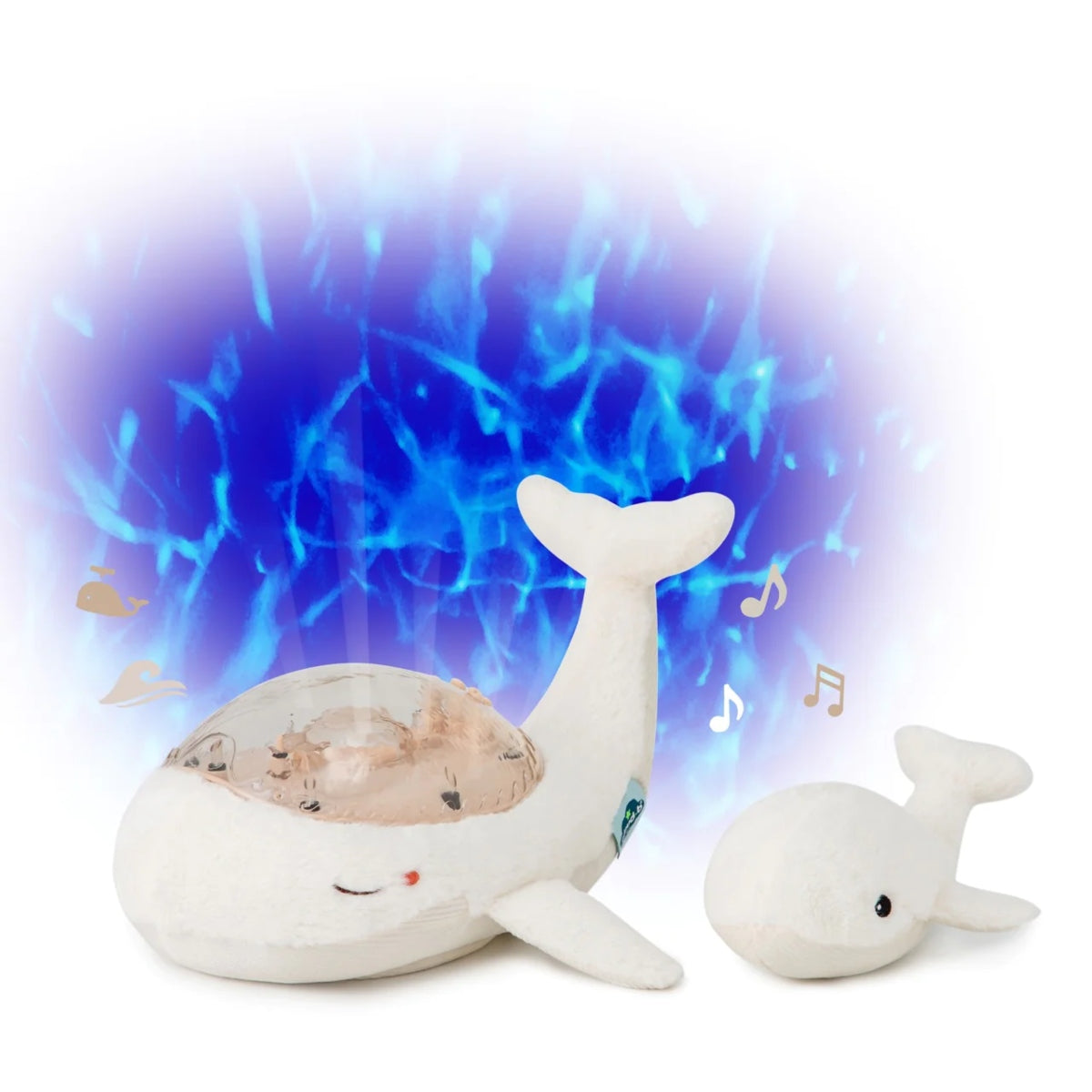 Tranquil Whale | Soothing Projector Nightlight White
