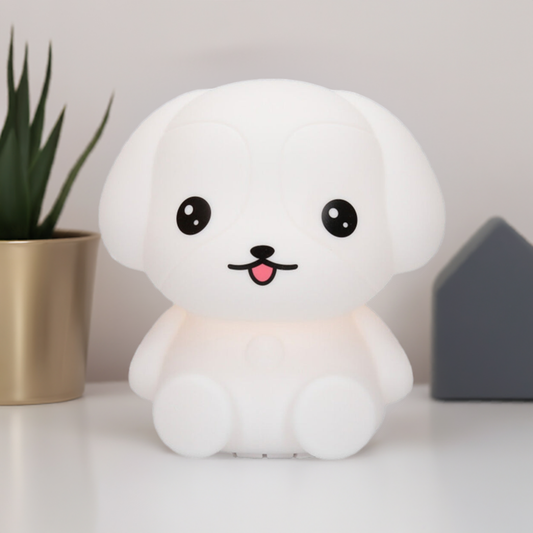Nelly The Puppy | Interactive Bluetooth Music Lamp