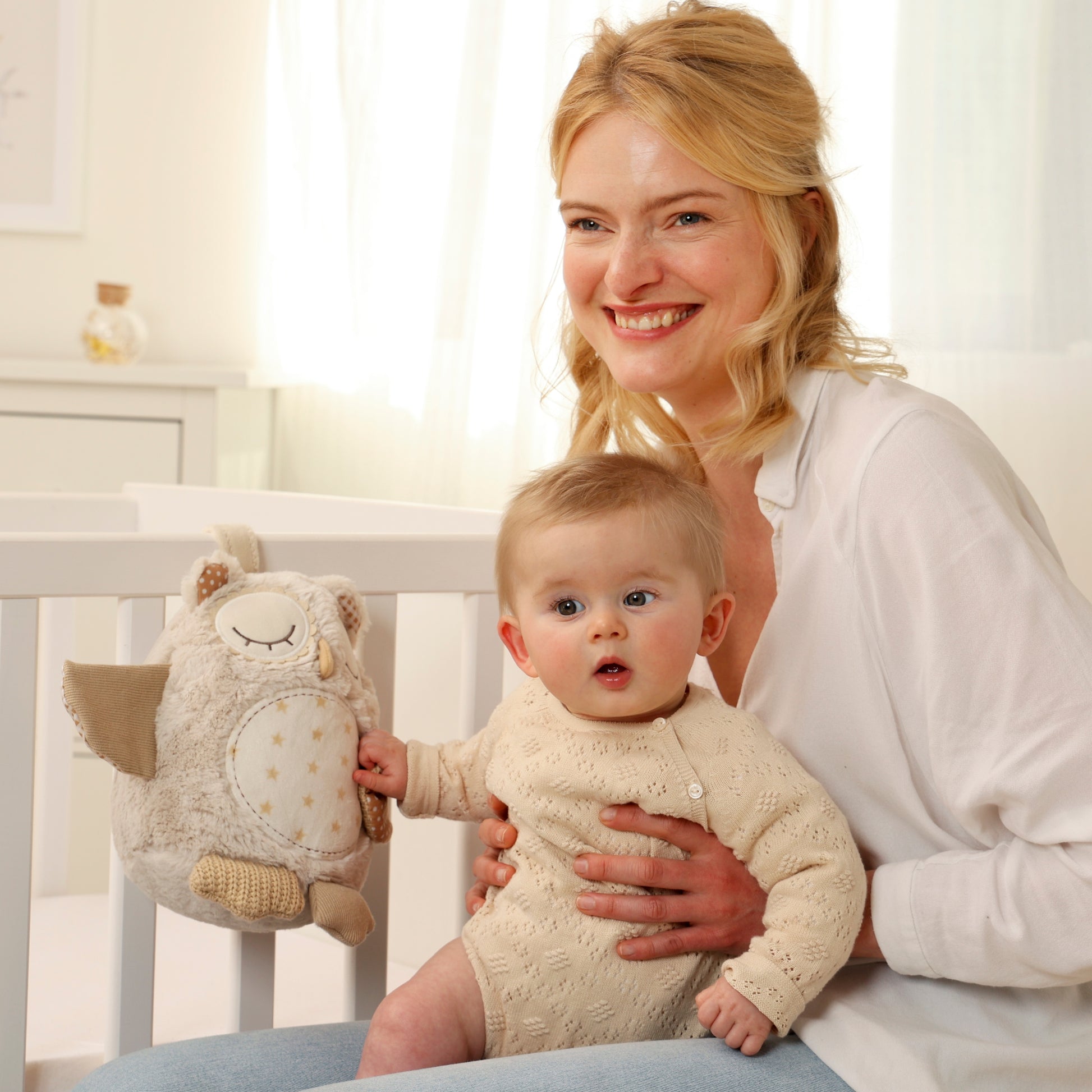 Nighty Night Owl | Smart Sensor Soothing Sound Machine