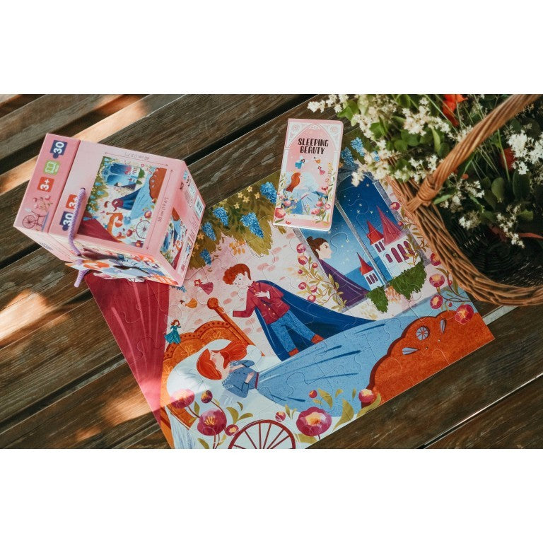 Sleeping Beauty | Children’s Jigsaw Puzzle & Storybook Set | English Edition