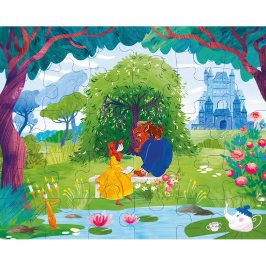 Beauty and the Beast | Children’s Jigsaw Puzzle & Storybook Set | English Edition