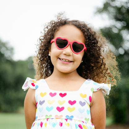 Core Non-Polarized Heart Sunglasses | Queen of Hearts