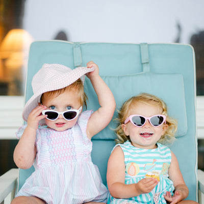 Non-Polarized Cat-Eye Sunglasses | Wicked White