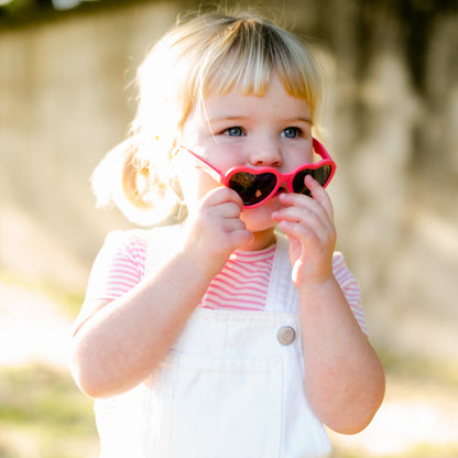 Core Non-Polarized Heart Sunglasses | Queen of Hearts