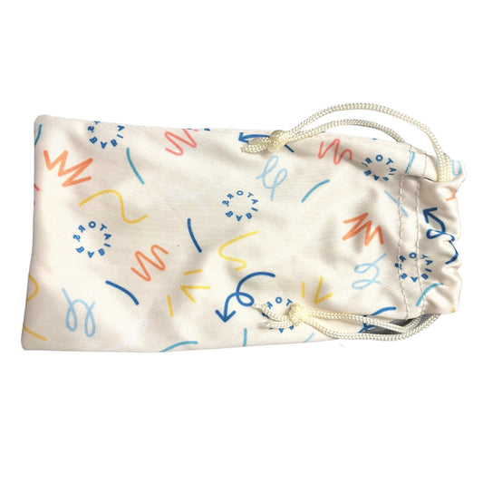 Étui souple en tissu - Motif ondulé