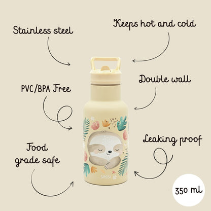 Stainless Steel Insulated Water Bottle for Kids – 350 ml