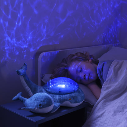 Tranquil Whale | Soothing Projector Nightlight Aqua